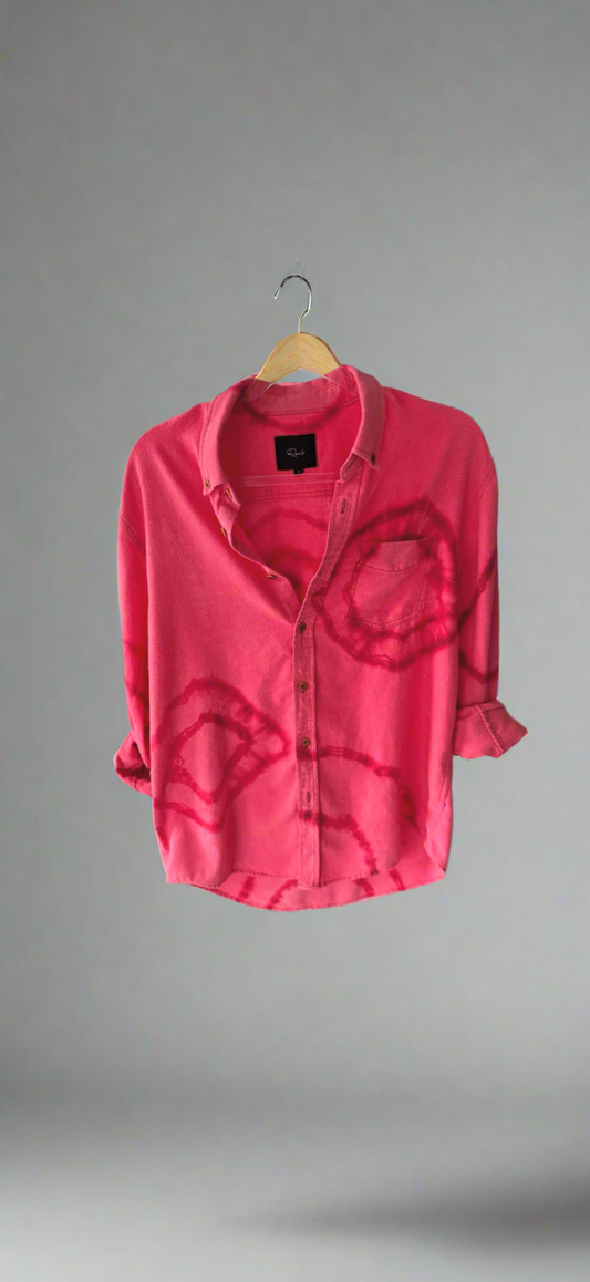 Rails Cherry Red Button Down