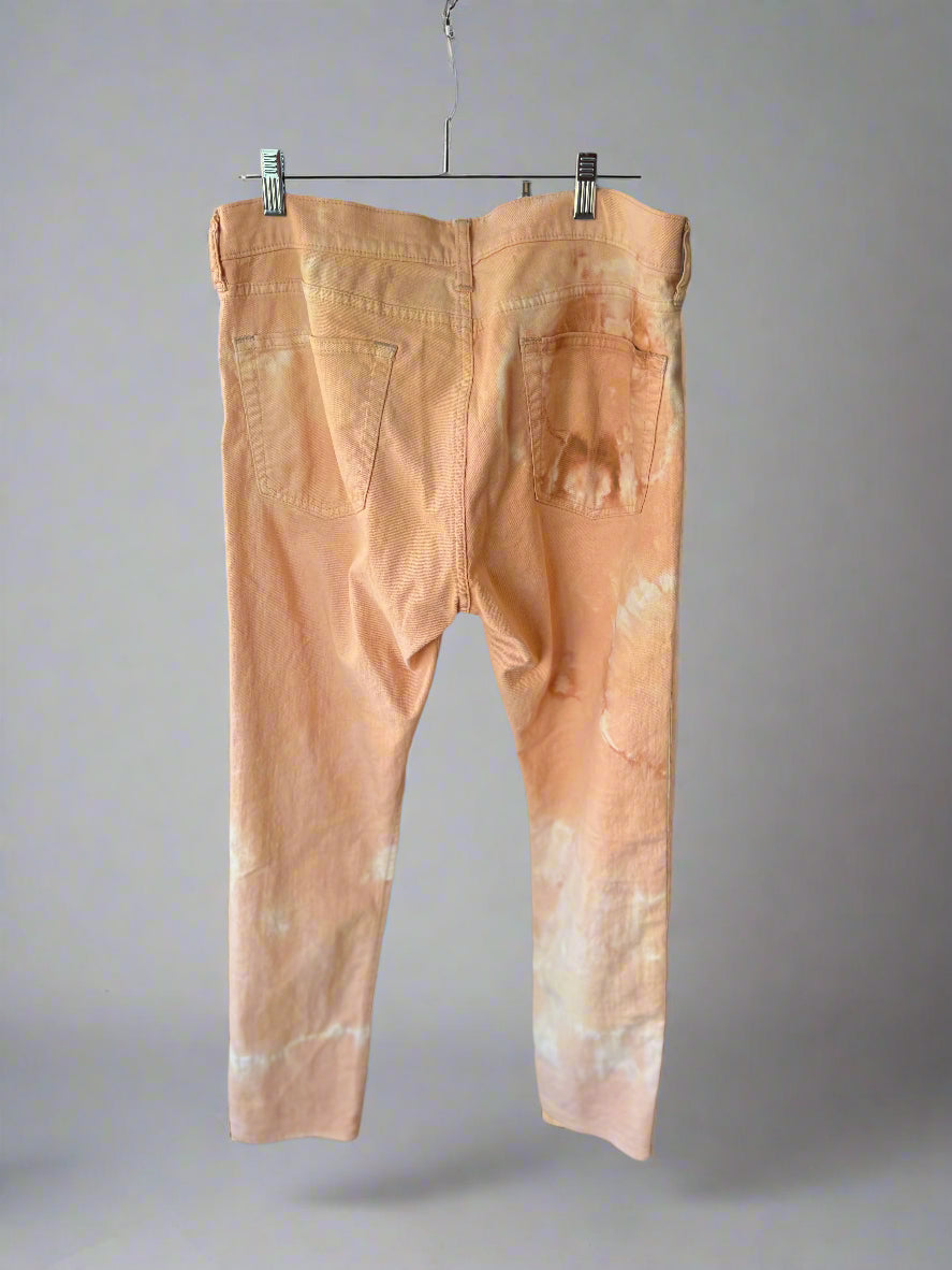Peachy Denim Pants
