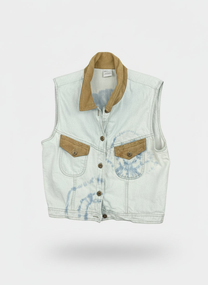 Men's Vintage Girbaud Utility Vest - Front