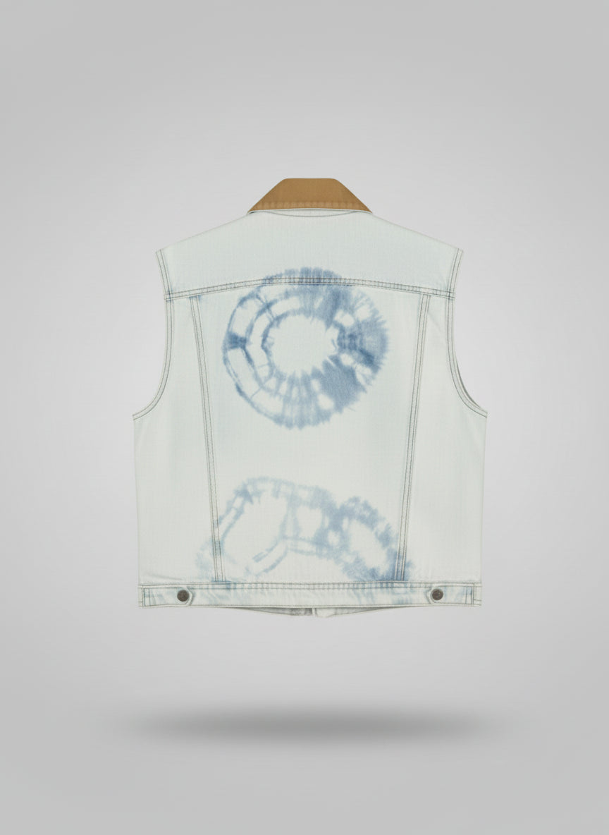 Men's Vintage Girbaud Utility Vest - Back